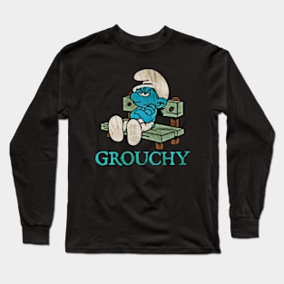 Grouchy Smurf Long Sleeve T-Shirt